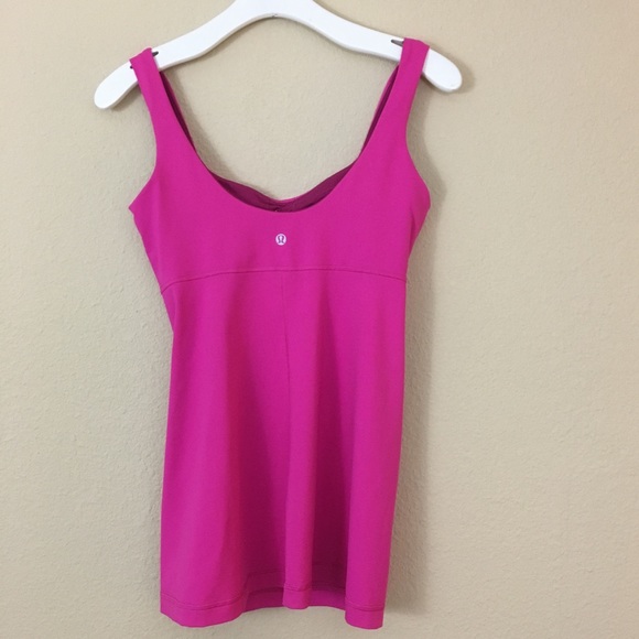 Lululemon Pink Athletic Tank Top size 6 - Picture 2 of 4